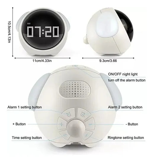 RELOJ DESPERTADOR EMOJI