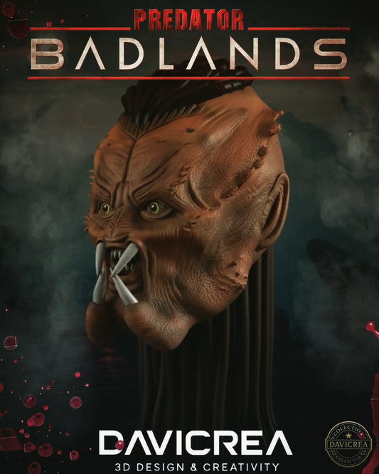 Predator Badlands Helmet Mask Dek 3D Printable