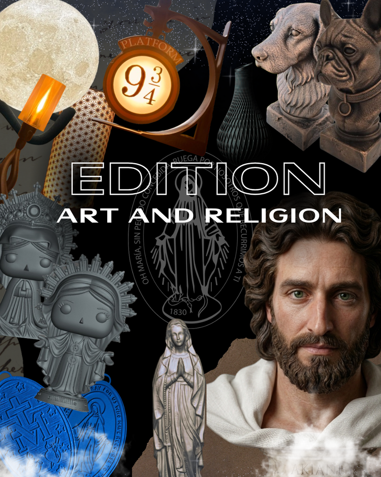 Esculturas y decoración para el hogar 3D