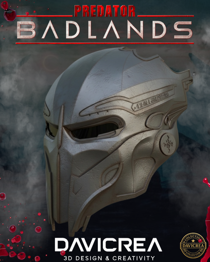 Dek's Bio Mask Predator Badlands Metal Helmet 3D Printable