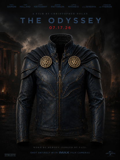 Chaqueta de Cuero Premium – Edición ODISSEY