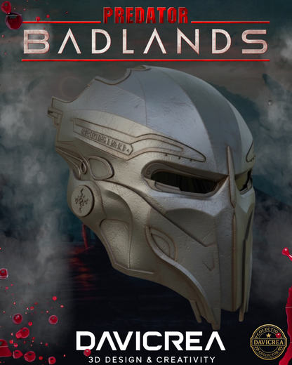 Dek's Bio Mask Predator Badlands Metal Helmet 3D Printable
