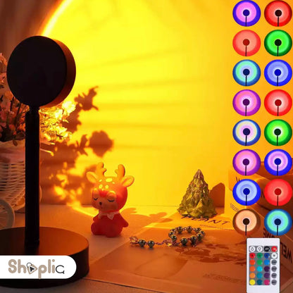 LAMPARA LUZ LED PROYECTORA ATMOSFERICA