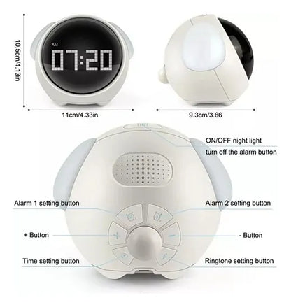 RELOJ DESPERTADOR EMOJI