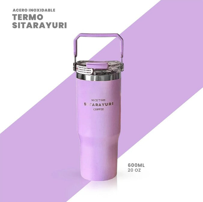 TERMO ACERO INOXIDABLE MANIJA SITARAYUR