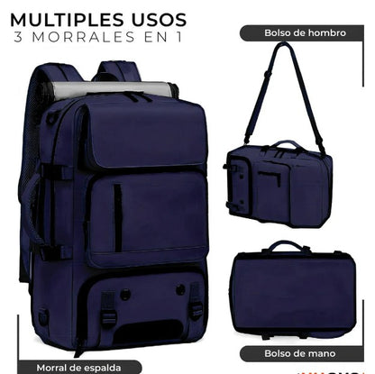 MOCHILA MULTICOMPARTIMENTO VIAJE IMPERME