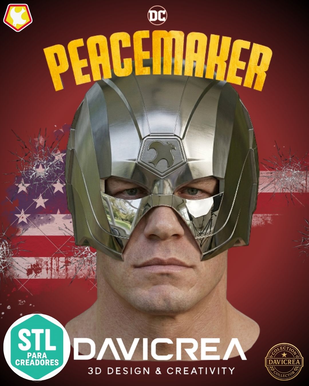 Versión alternativa de Peacemaker STL / Chris Smith en dimensión paralela vr3
