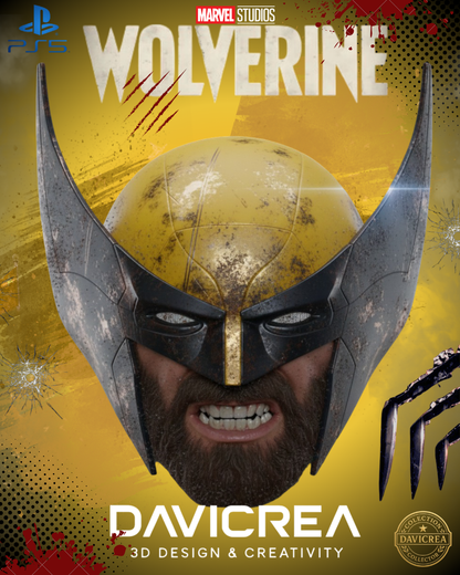 Wolverine Helmet 2026 Wolverine Cowl | 3D Printable
