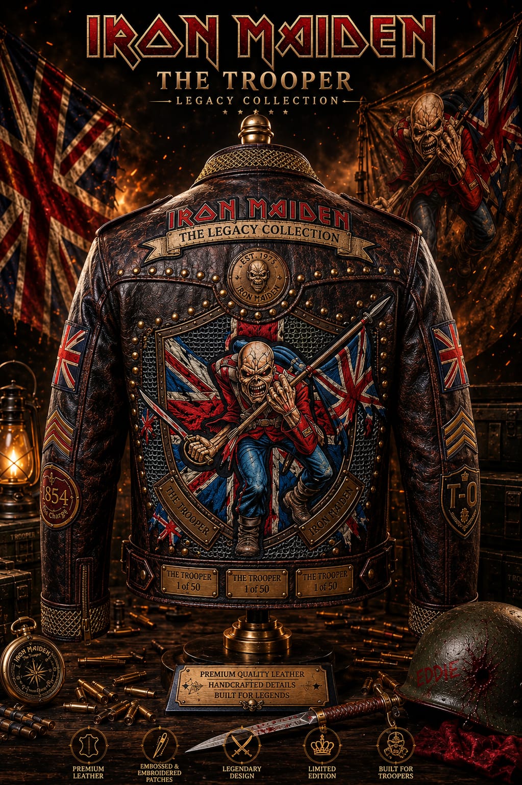 Chaqueta Personalizada – Inspirada en The Trooper Legacy Collection