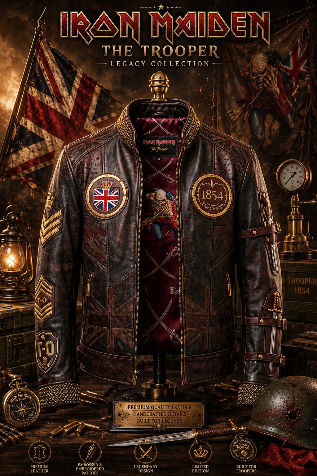 Chaqueta Personalizada – Inspirada en The Trooper Legacy Collection