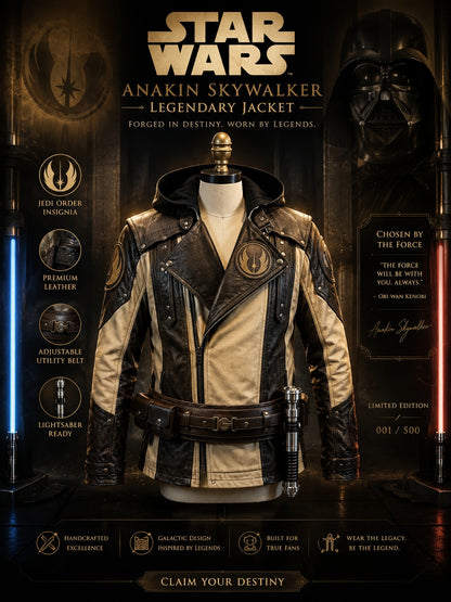 Chaqueta Personalizada – Edición Limitada Star Legends (Luz o Sombra)