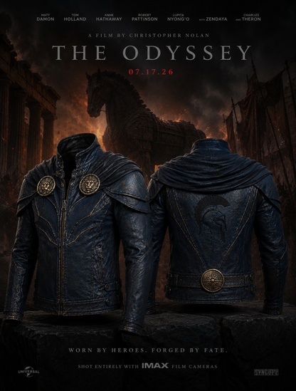 Chaqueta de Cuero Premium – Edición ODISSEY
