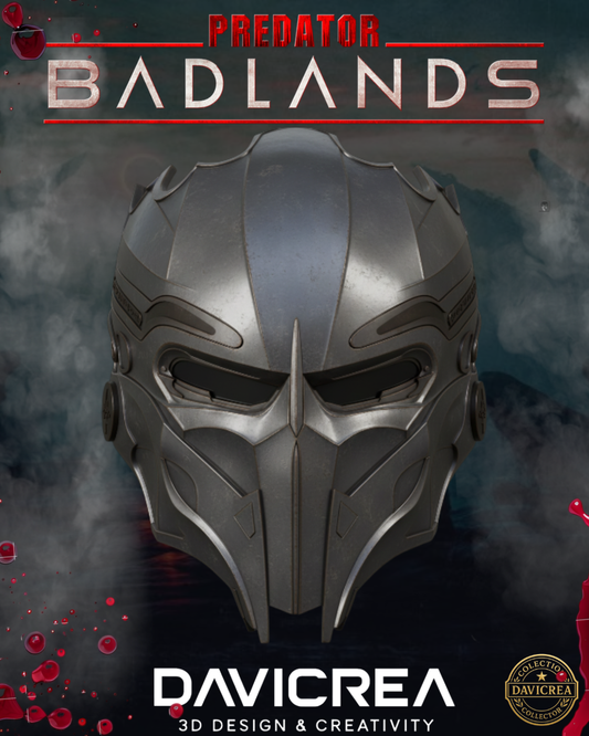 Dek's Bio Mask Predator Badlands Metal Helmet 3D Printable