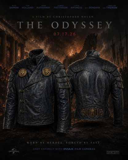 Chaqueta de Cuero Premium – Edición ODISSEY