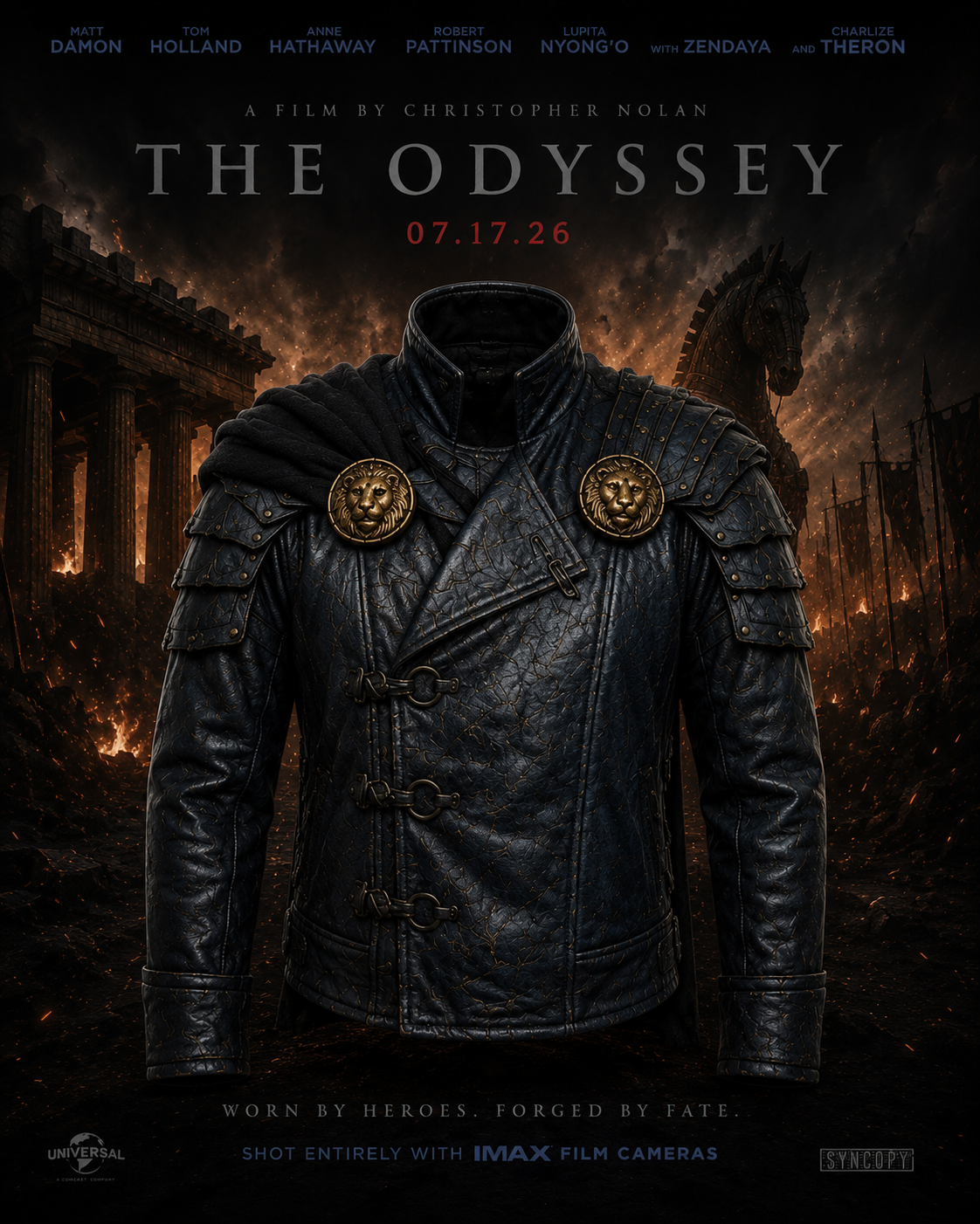 Chaqueta de Cuero Premium – Edición ODISSEY