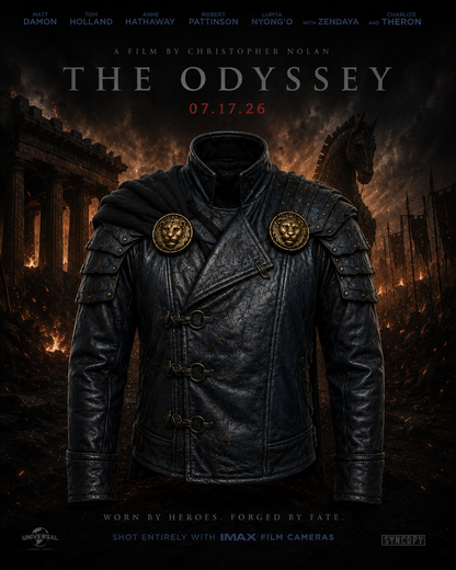 Chaqueta de Cuero Premium – Edición ODISSEY