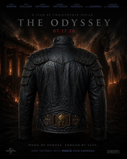 Chaqueta de Cuero Premium – Edición ODISSEY