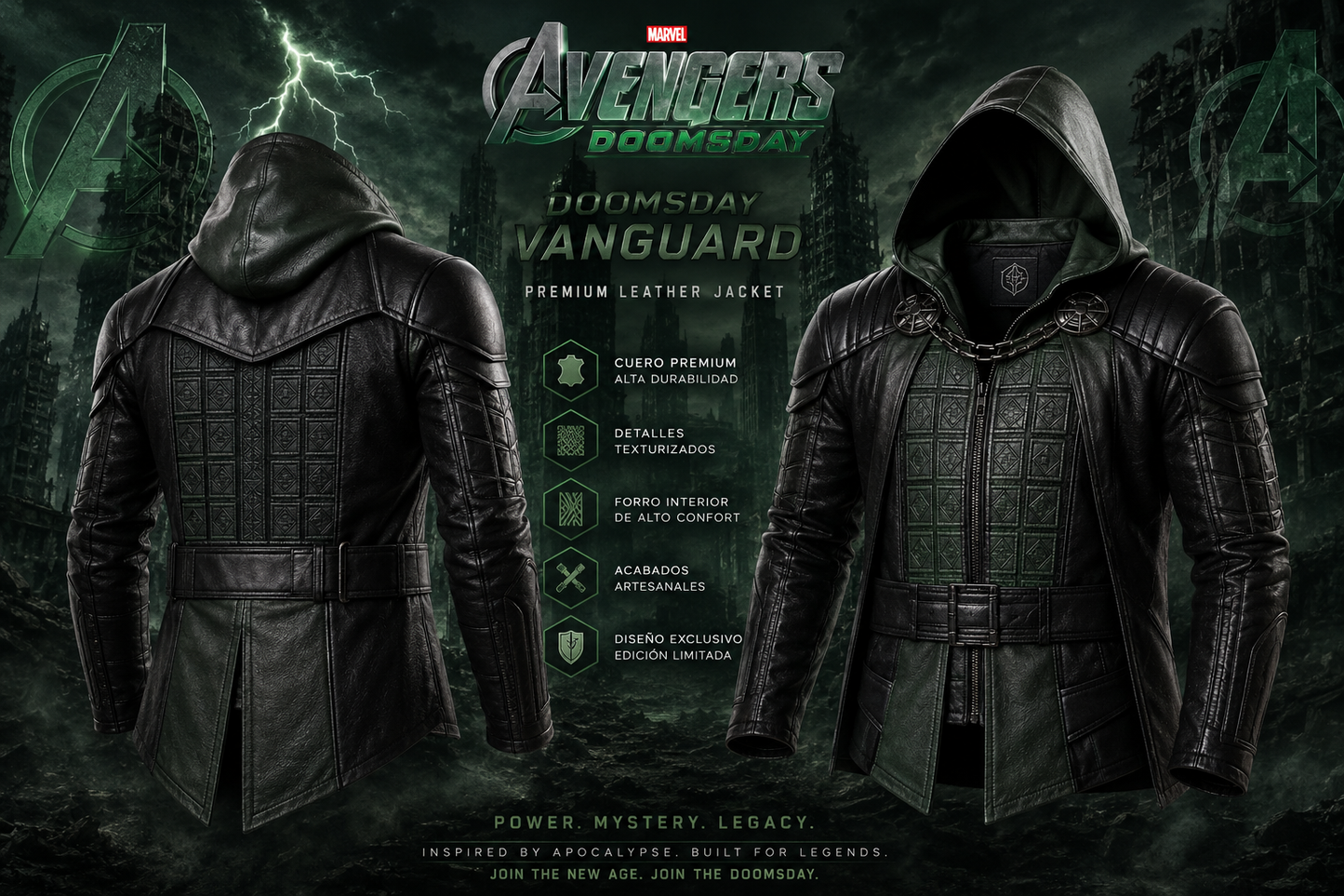 PRE-ORDER | Doomsday Vanguard™ Leather Jacket