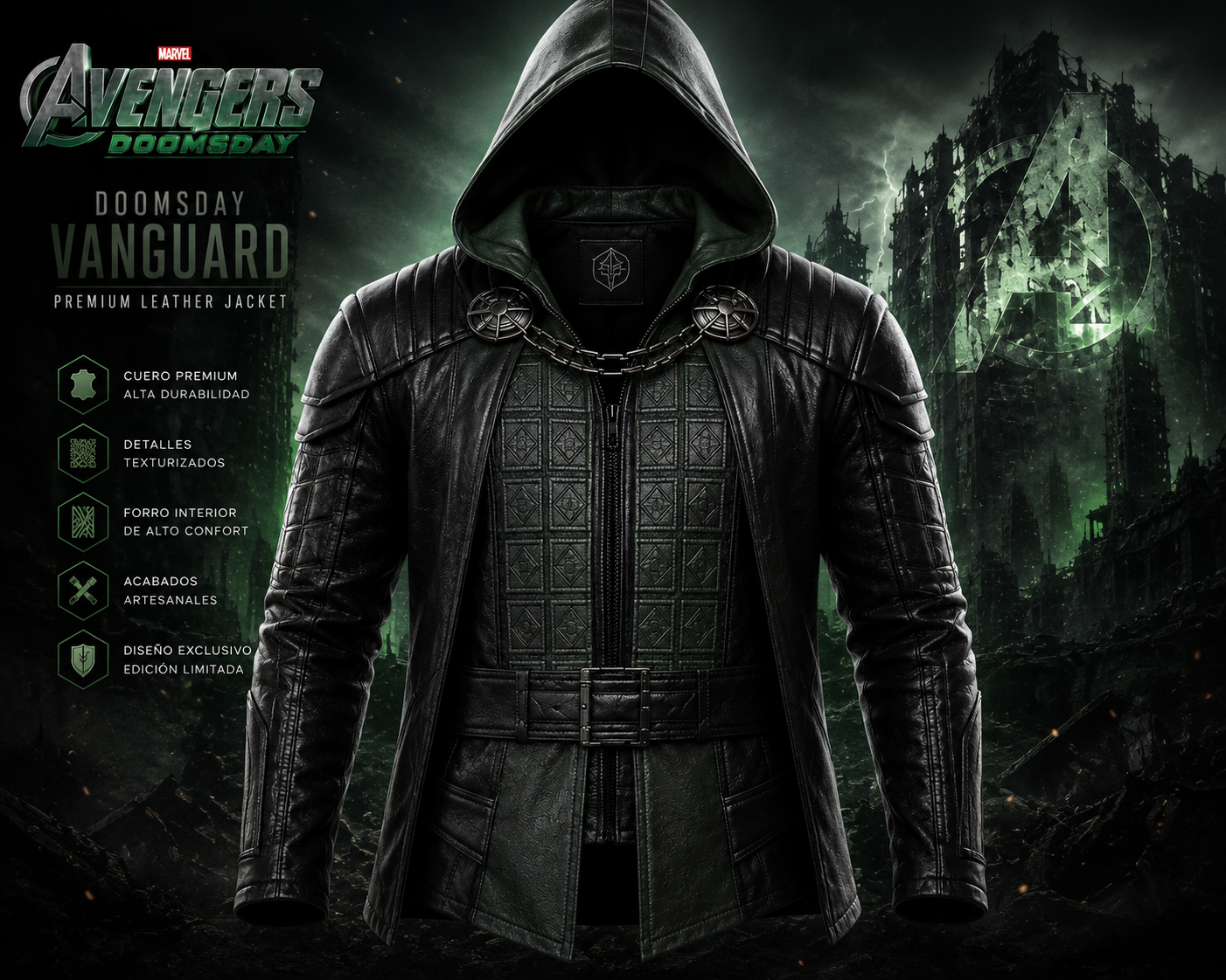 PRE-ORDER | Doomsday Vanguard™ Leather Jacket