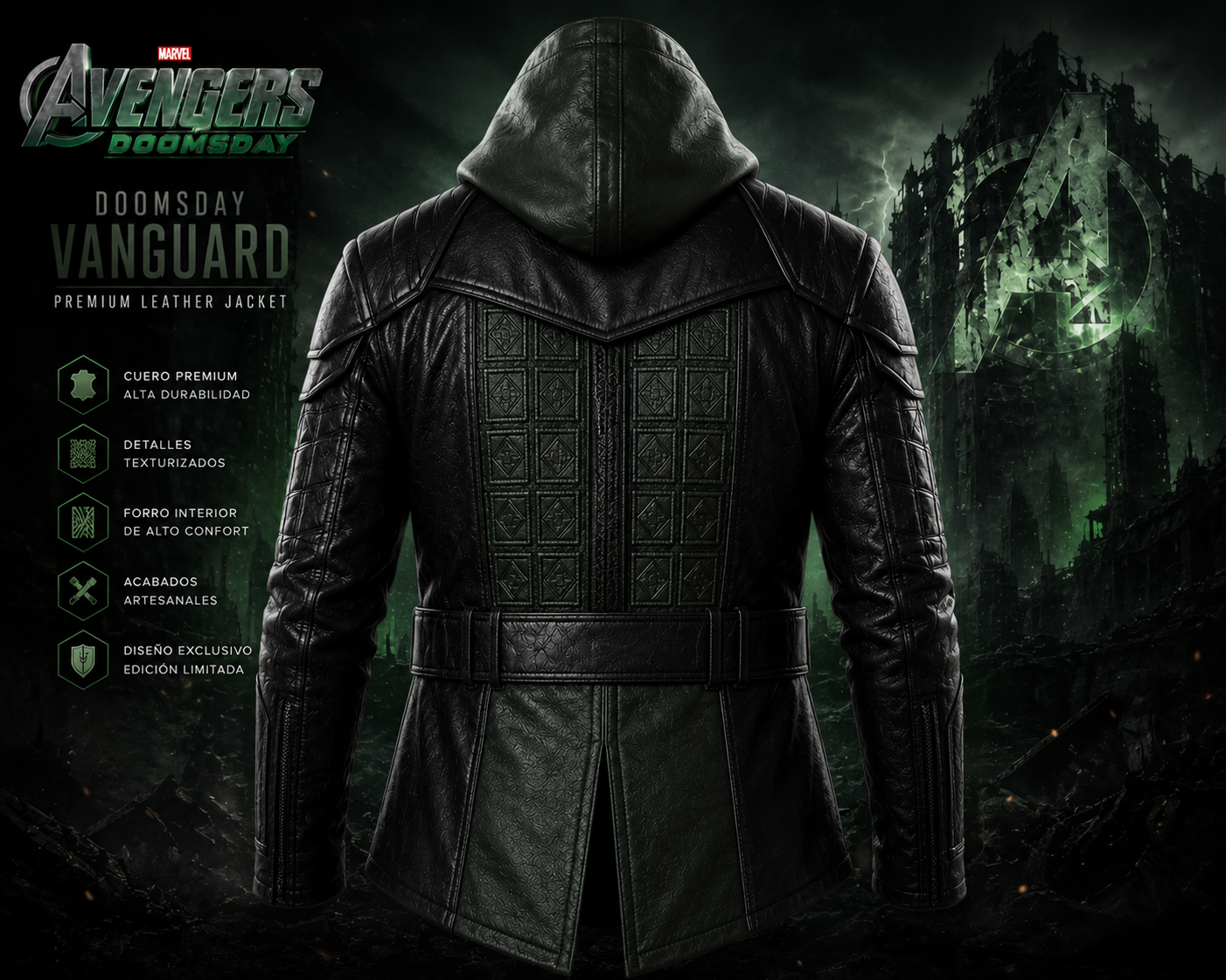 PRE-ORDER | Doomsday Vanguard™ Leather Jacket