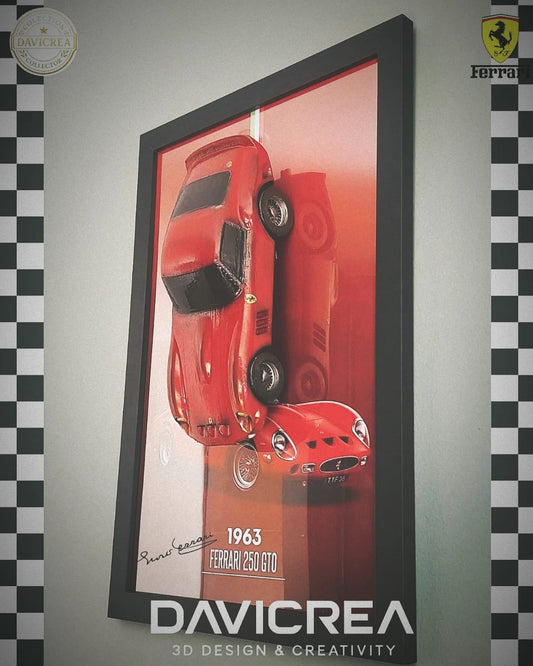 🏁 FERRARI 250 GTO – Arte 3D Coleccionable