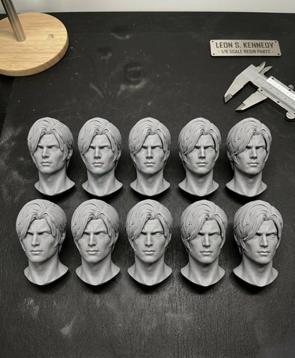 LEON S KENNEDY  1/6 a 1/12 (cabeza) (resident evil requiem)