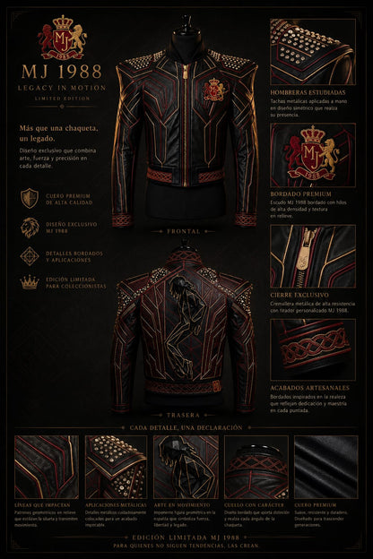 Chaqueta Personalizada – Edición Limitada MJ 1988